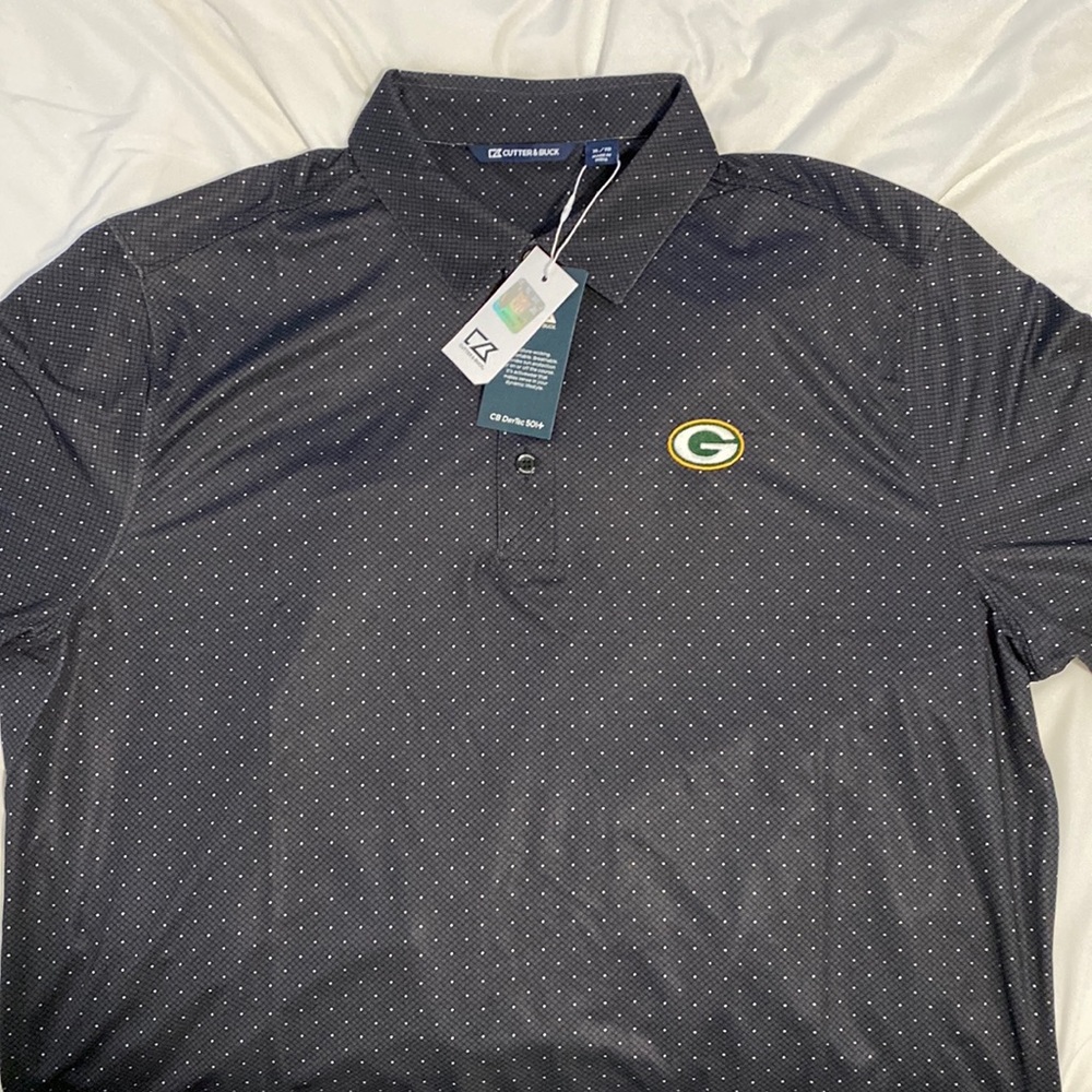 Men’s Cutter & Buck Green Bay Packers Golf Polo